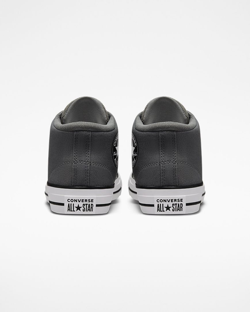 Men's Converse Chuck Taylor All Star Malden Street Workwear High Top Shoes Grey / Black / White | AU 48365K